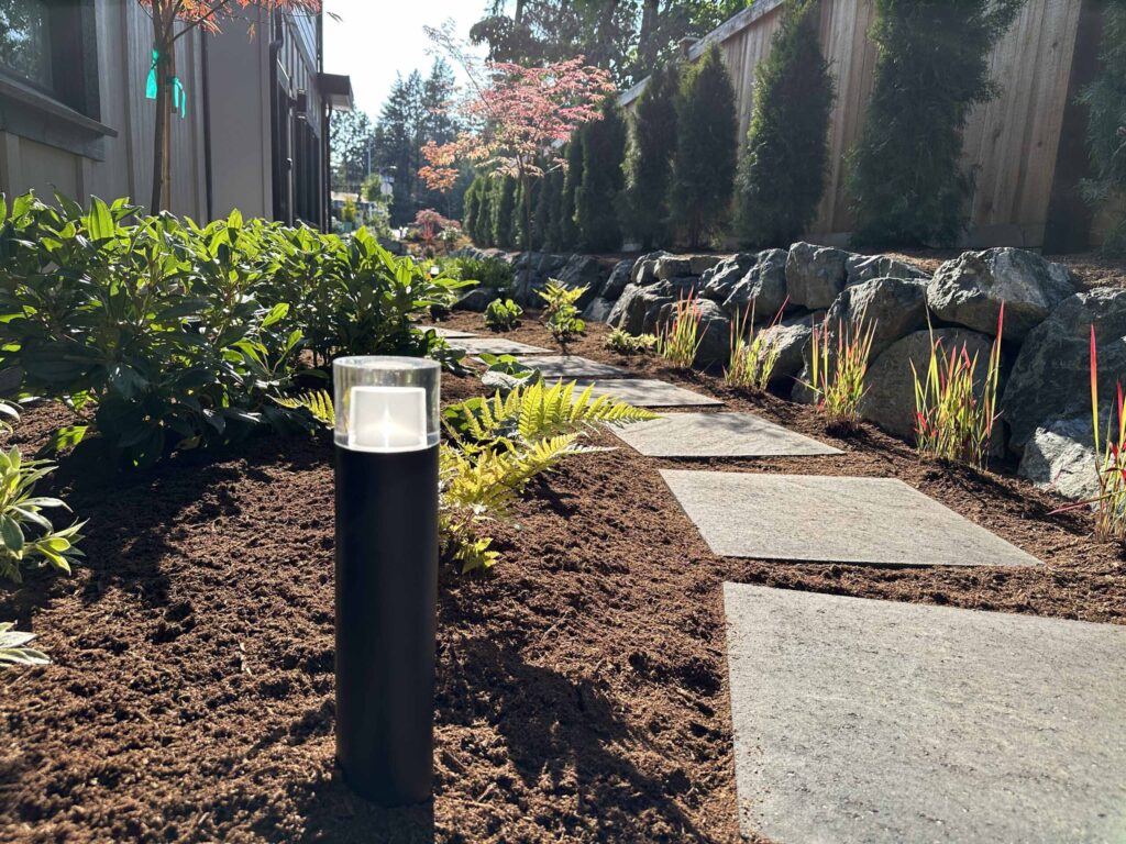 IMG_0807-scaled Landscaping example: Close up of light feature on square stone path