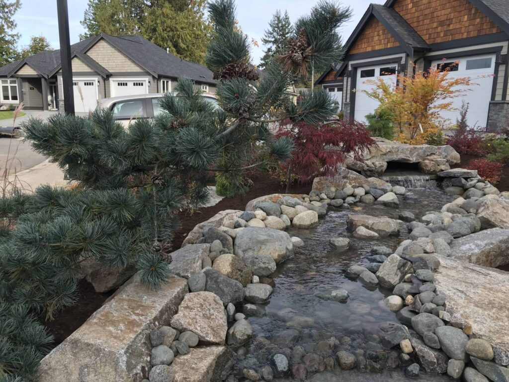 IMG_2219-scaled Landscaping example: waterfall/creek feature with natural foliage